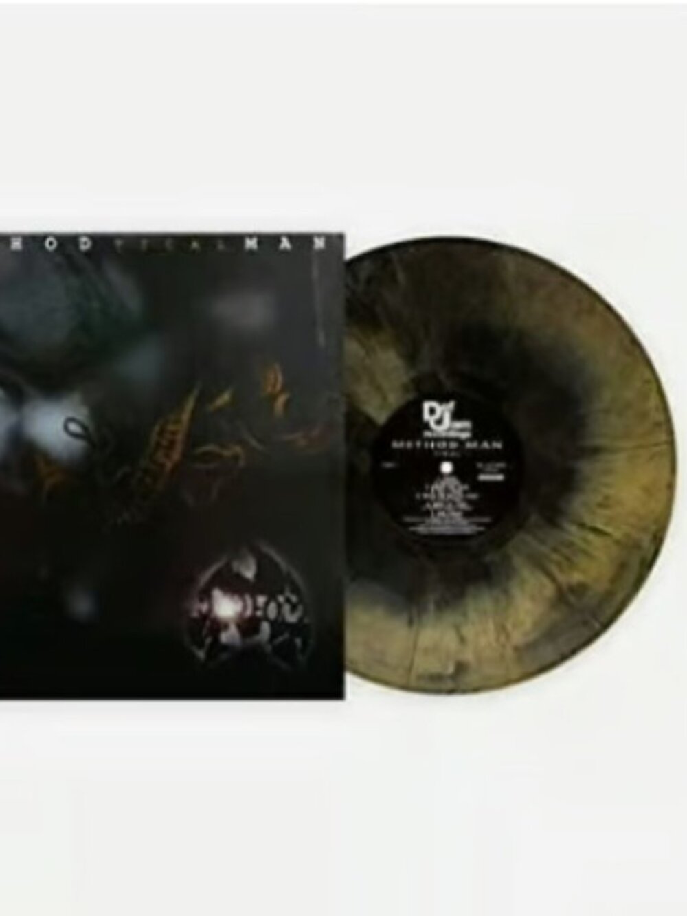 Method Man Tical LP ~ Excl. 180g Colored Vinyl (Gold & Black) + Stencil ~ New!